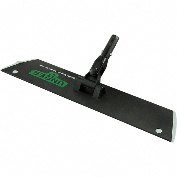 Unger Deck Mops, Mopping Kits & Wall Washers; Type: Floor Tool; Head Material: Aluminum; Head Length (cm): 18 in; Head Length (Inch): 18 in; 18; Head Width (Inch): 3; 3 in; Head Width (cm): 3 in; Color: Black; Head Length: 18 in; Head Width: 3 in; Connection Type: Quick Connect; Antimicrobial: No - EFUSP
