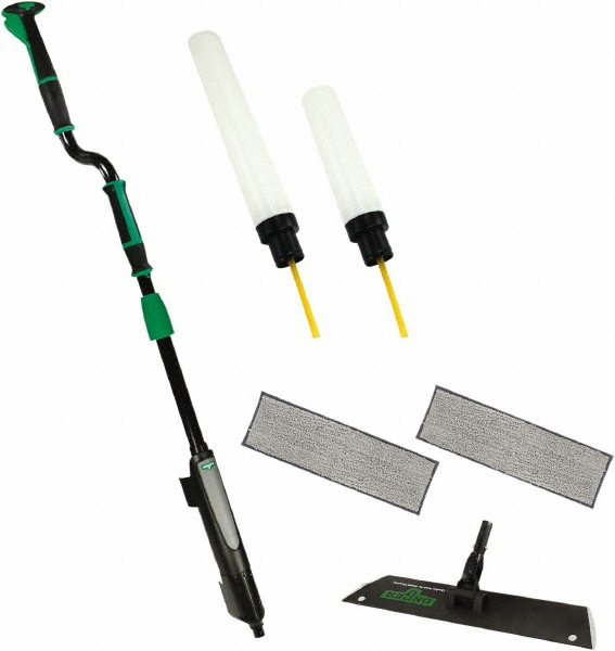 Unger Deck Mops, Mopping Kits & Wall Washers; Type: Floor Tool; Head Material: Aluminum; Head Length (cm): 18 in; Head Length (Inch): 18 in; 18; Head Width (Inch): 3; 3 in; Head Width (cm): 3 in; Color: Black; Head Length: 18 in; Head Width: 3 in; Connection Type: Quick Connect; Antimicrobial: No - EFUSP