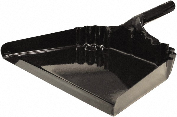 Weiler Dust Pan & Scoop: Metal Body, Steel Handle - 71078