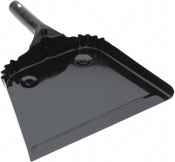 Weiler Dust Pan & Scoop: Metal Body, Steel Handle - 71078