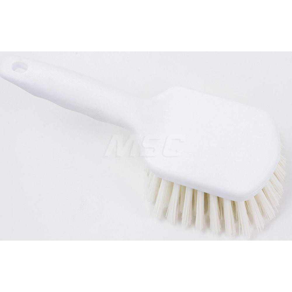 Carlisle Sparta® Color Coded 8" Floater Scrub Brush, 8", White - 40541EC02