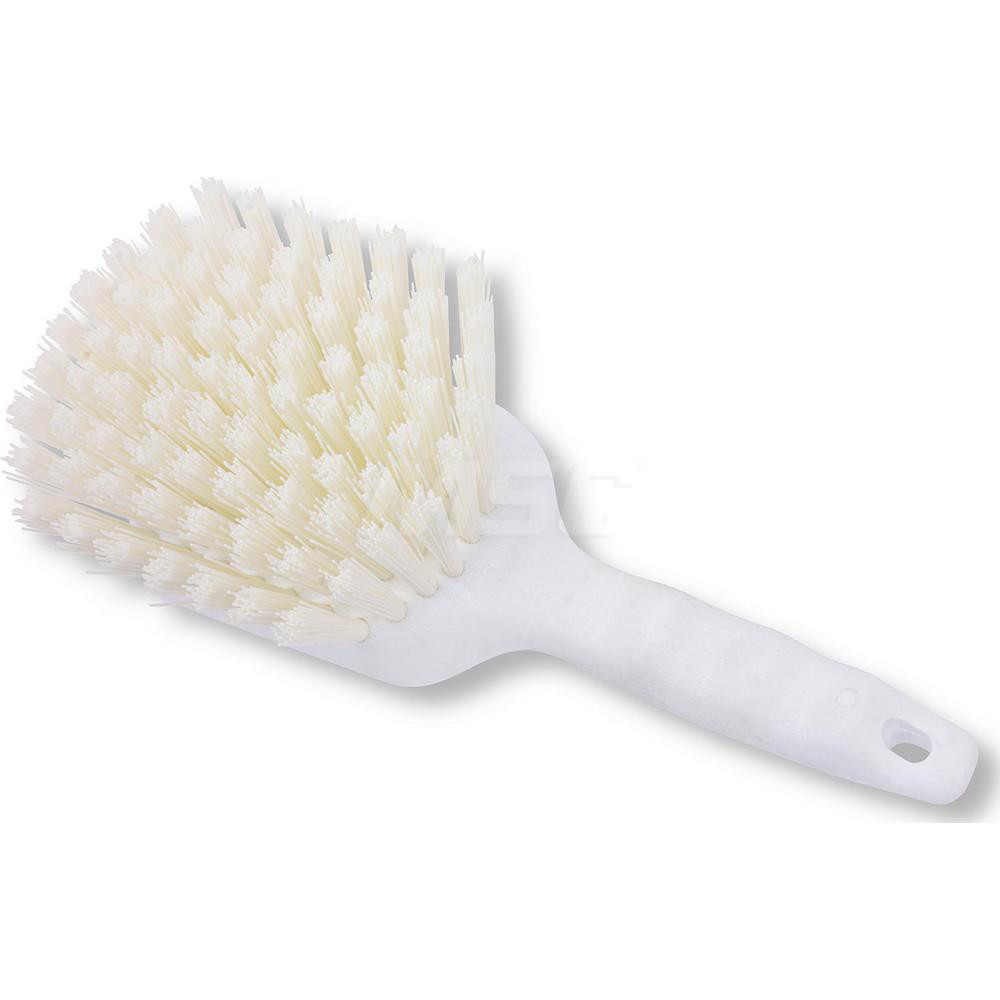 Carlisle Sparta® Color Coded 8" Floater Scrub Brush, 8", White - 40541EC02