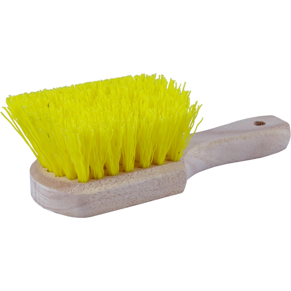 Weiler Scrub & Scouring Brushes: Brush Type: Scrub Brush; Bristle Material: Polypropylene; Block Material: Wood; Brush Length: 5 in - 44013