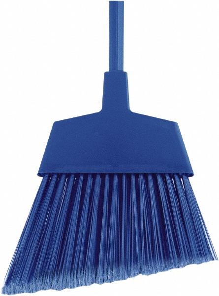 O-Cedar 13" Wide, Red Polypropylene Bristles, Metal Handle, Angled Broom - 6420