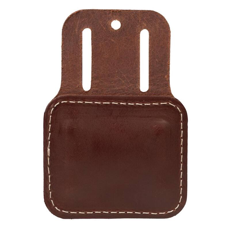 Weaver Tool Gear 2 in. Tool Belt Hammer Holder Leather Brown - 85620-32-01