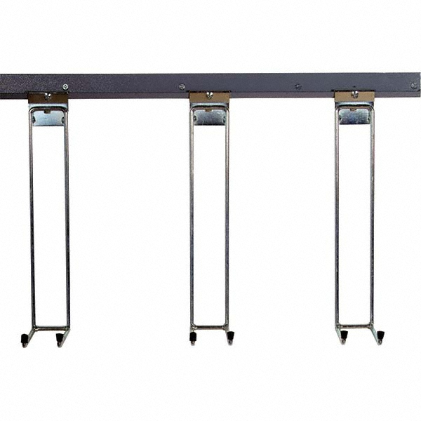 ASI-American Specialties, Inc. Mop & Broom Wall Hooks: Mop Holder, Stainless Steel, Satin - 0796-3