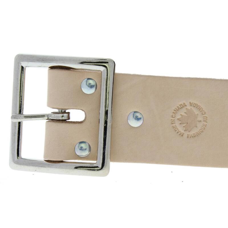 IDEAL 1-3/4 in. x 48 in. Standard Leather Buckle Tool Belt - 35-316