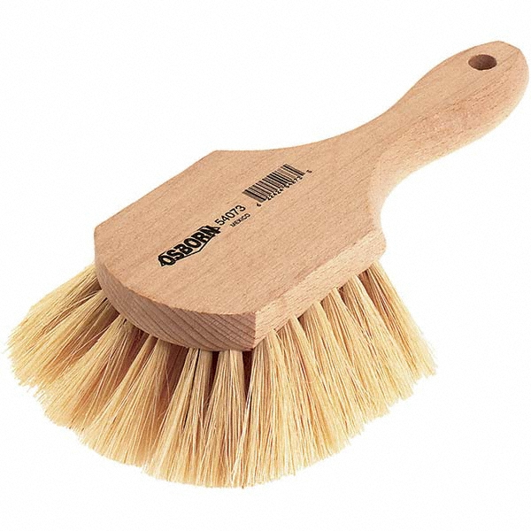 Weiler Scrub & Scouring Brushes: Brush Type: Deck Scrub Brush; Bristle Material: Polypropylene; Block Material: Wood; Brush Length: 10 in - 44434