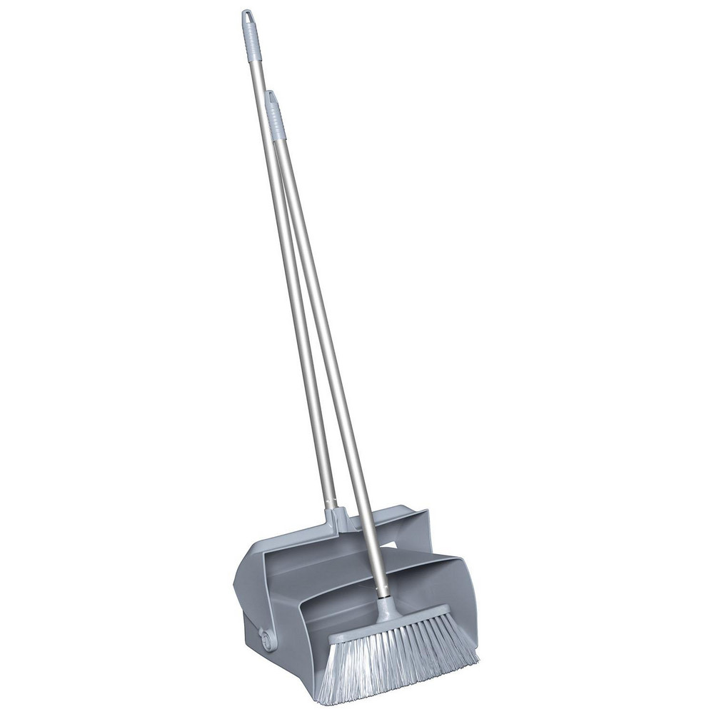 Ames True Temper Upright Dustpan: Plastic Body, 28" Aluminum Handle - 478