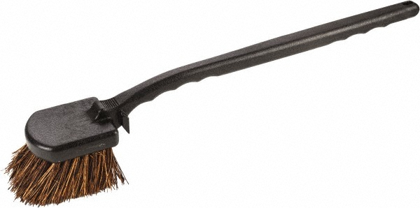Ames True Temper Scouring Brush: 20" Brush Length, 3" Brush Width, Palmetto Fiber Bristles - 851