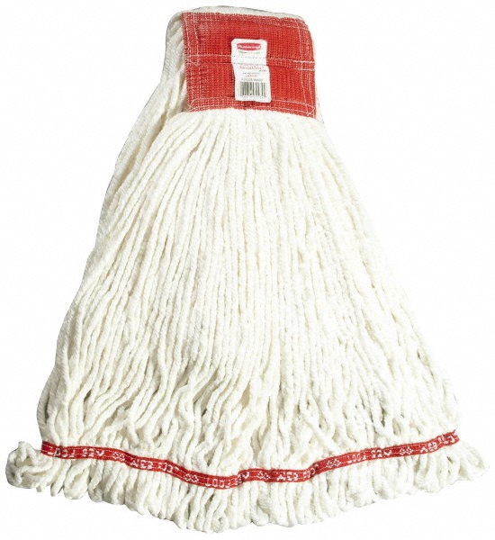 AbilityOne Wet Mop Cut: Medium, Natural Mop, Synthetic - 7920015133316