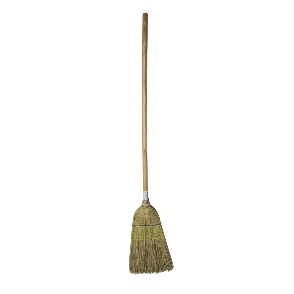 Bruske Products Push Broom: 24" Wide, Polypropylene Bristle - 2174