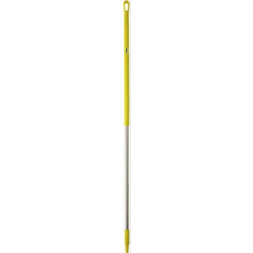 Vikan Aluminum Handle, 1", 49.6", Black - 29589