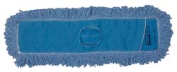 O-Cedar Dust Mop Head: Cotton, 5" OAW, 24" OAL - 96024