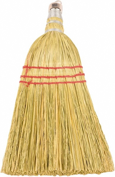 Ames True Temper 12" OAL Corn Blend Bristle Whisk Broom - 10779