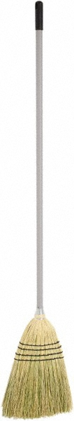 Ames True Temper 12" OAL Corn Blend Bristle Whisk Broom - 10779