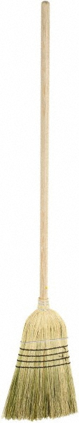 Ames True Temper 12" OAL Corn Blend Bristle Whisk Broom - 10779