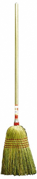 Ames True Temper 12" OAL Corn Blend Bristle Whisk Broom - 10779