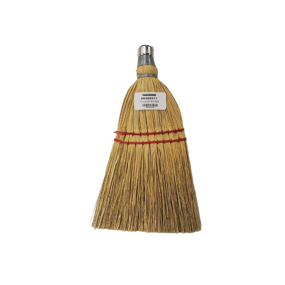 Ames True Temper 12" OAL Corn Blend Bristle Whisk Broom - 10779