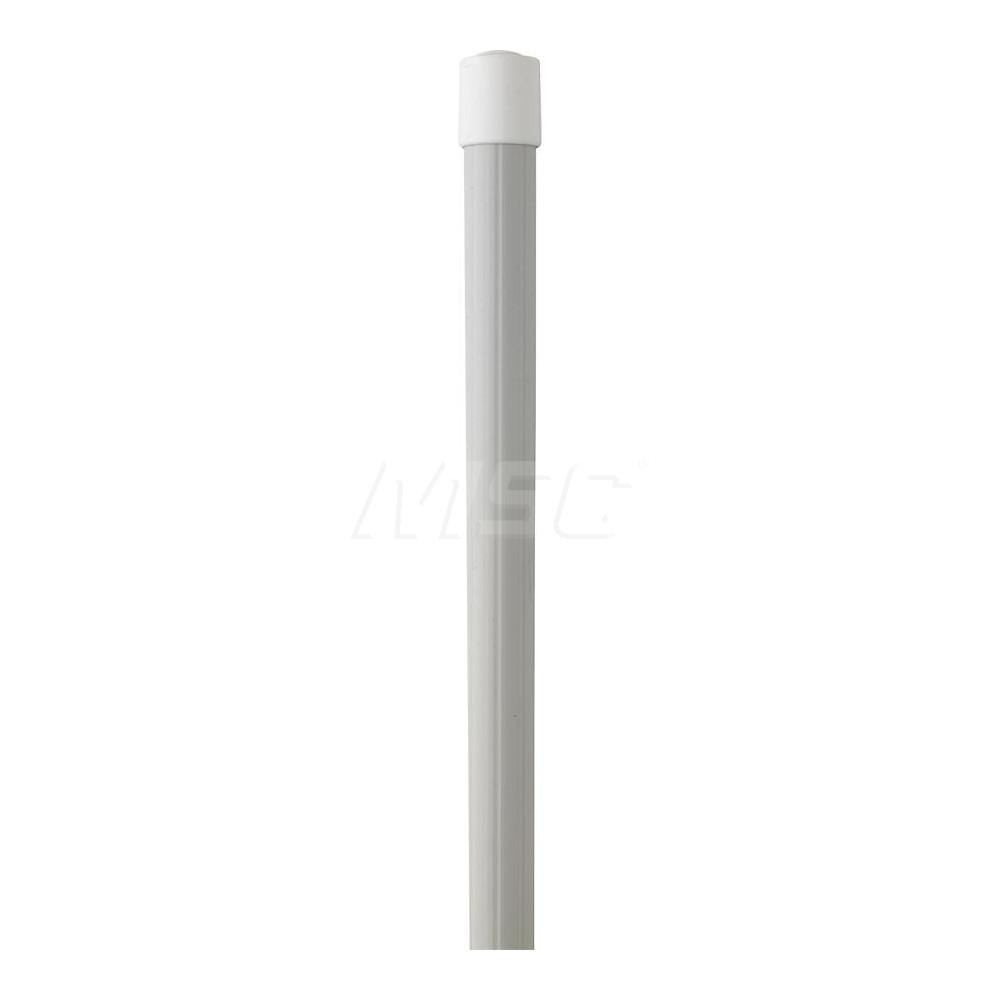 Vikan Aluminum Telescopic handle, 62 - 109.4", 1.3, White - 29755