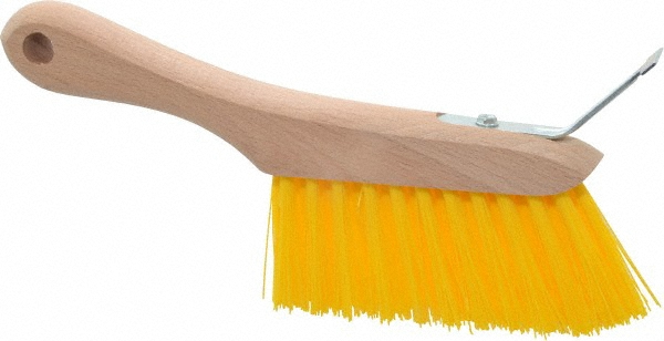 Vikan ColorCore Washing Brush with Long Handle, 19.9" Stiff, Red - 410814