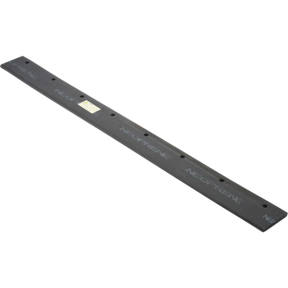 SEYMOUR-MIDWEST Squeegee Blade: 24" Blade Width, Ethylene Propylene Diene Monomer Blade - 79250