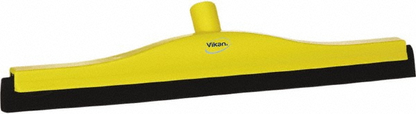 Vikan Floor squeegee w/Replacement Cassette, 19.7", Yellow - 77536