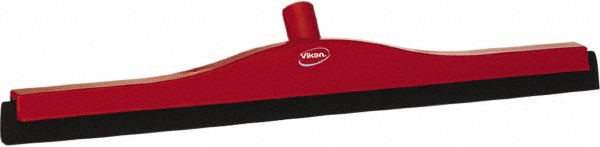Vikan Floor squeegee w/Replacement Cassette, 19.7", Yellow - 77536