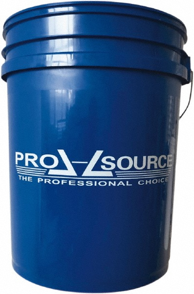 Dynalon Labware 1 6-Piece 2 Gal 9.291" High, High-Density Polyethylene Round White Single Pail - 413035