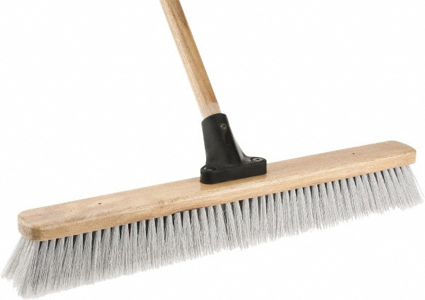 PRO-SOURCE 60 x 1-1/4" Fiberglass Handle for Floor Squeegees & Push Brooms - 55501084