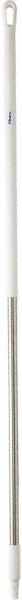 Vikan Stainless Steel Handle, 1.2", 59.4", White - 29395