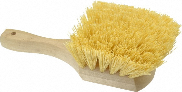 Weiler Scrub & Scouring Brushes: Brush Type: Deck Scrub Brush; Bristle Material: Polypropylene; Block Material: Wood; Brush Length: 12 in - 44438