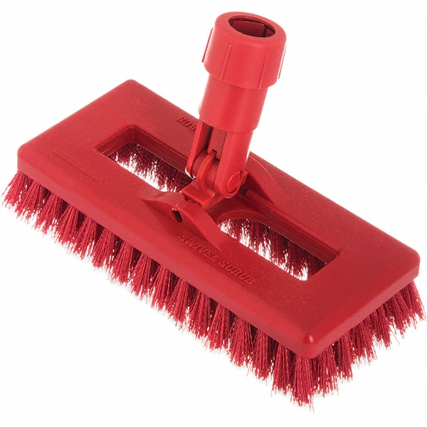 Weiler Scrub & Scouring Brushes: Brush Type: Scrub Brush; Bristle Material: Tampico; Block Material: Wood; Brush Length: 8 in - 72058