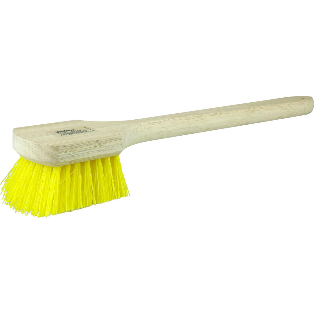 Weiler Scrub & Scouring Brushes: Brush Type: Scrub Brush; Bristle Material: Polypropylene; Block Material: Wood; Brush Length: 20 in - 44016