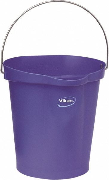 Vikan Aluminum Handle, 1.2", 59.4", Purple - 29378
