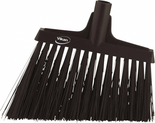 Vikan Split Bristle Broom, Angle Head, 11.4", Yellow - 29166