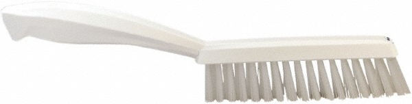 Vikan Narrow Hand Brush with short handle, 11.8", Extra stiff, Red - 41954