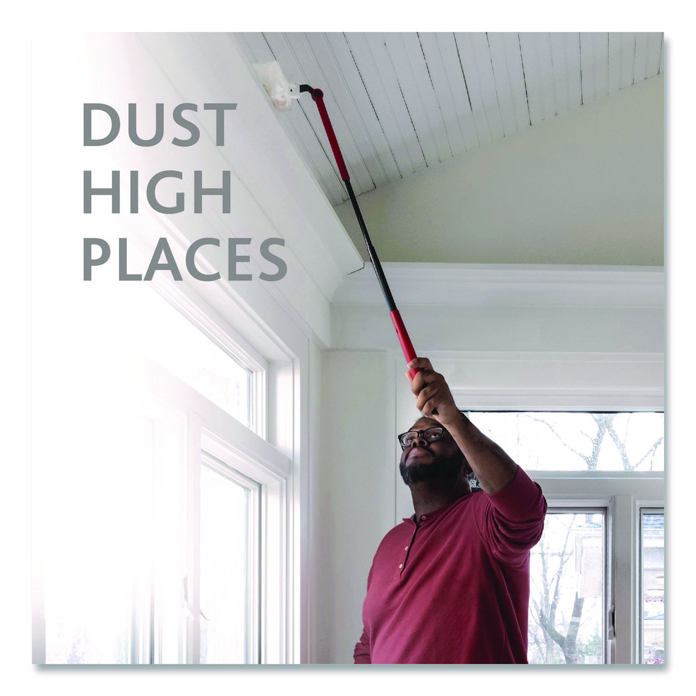O-Cedar Dust Mop Heads & Pads: Dust Mop Type: Dust Mop Head; Connection Type: Slip-On; Head Material: Synthetic; Head Style: Swivel - FHD172172CT