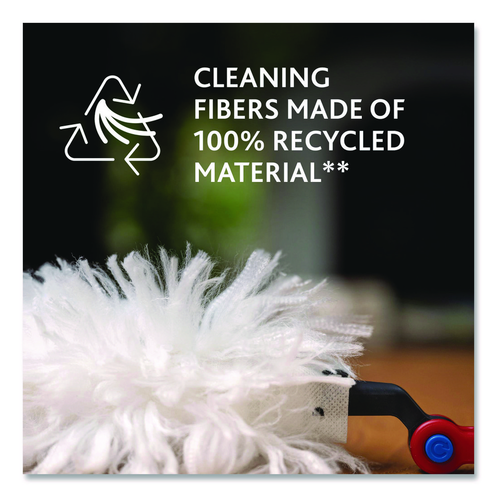 O-Cedar Dust Mop Heads & Pads: Dust Mop Type: Dust Mop Head; Connection Type: Slip-On; Head Material: Synthetic; Head Style: Swivel - FHD172172CT