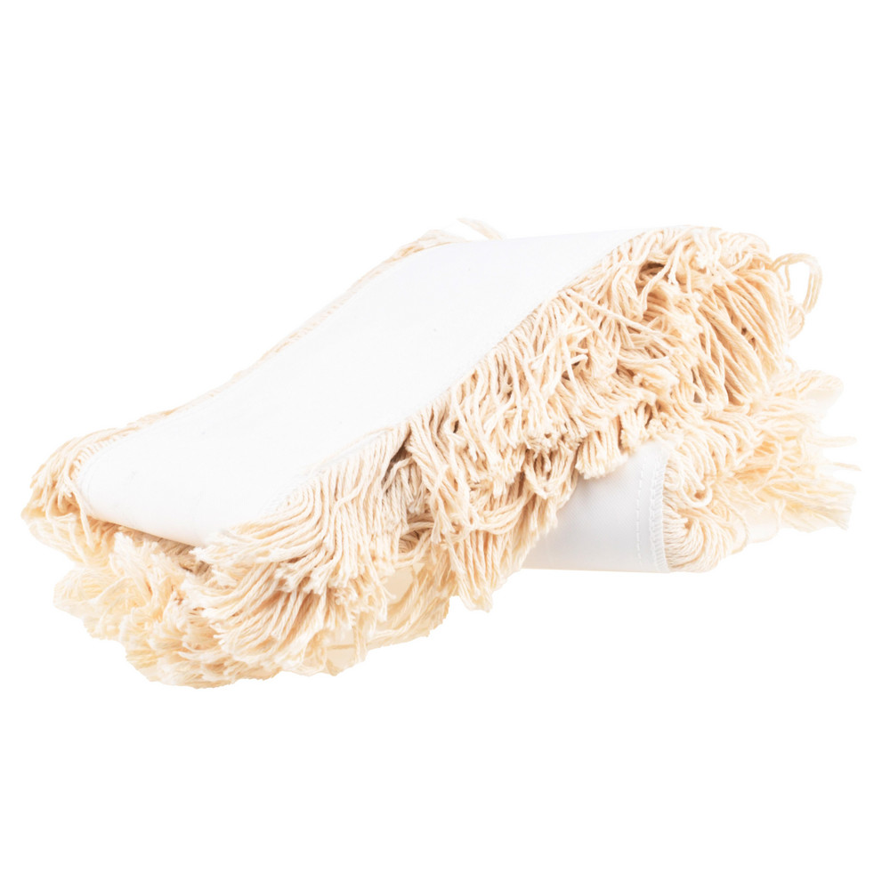 O-Cedar Pack of 12 White & Green Deck Mop Refills - 000226