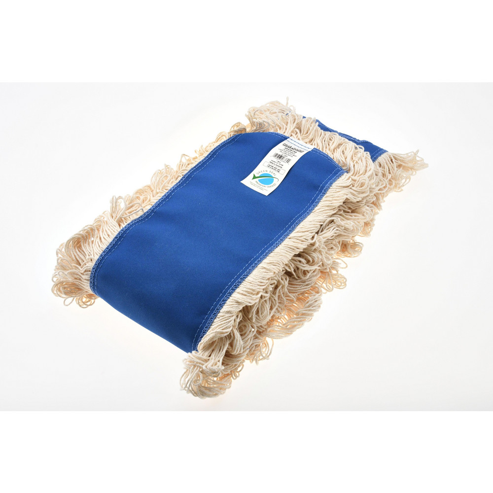 O-Cedar Pack of 12 White & Green Deck Mop Refills - 000226