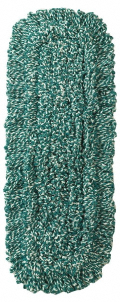 O-Cedar Pack of 12 White & Green Deck Mop Refills - 000226