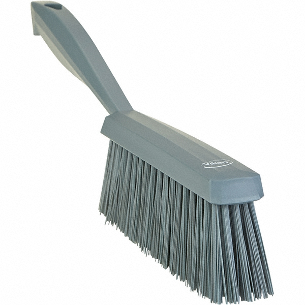 Vikan Tank Brush, 8.1", Stiff, Gray - 703788