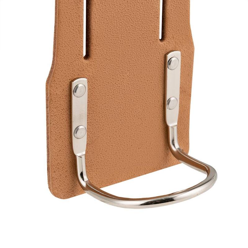 BUCKET BOSS Classic Series Saddle Leather Hammer Holder for Work Tool Belts - 55128