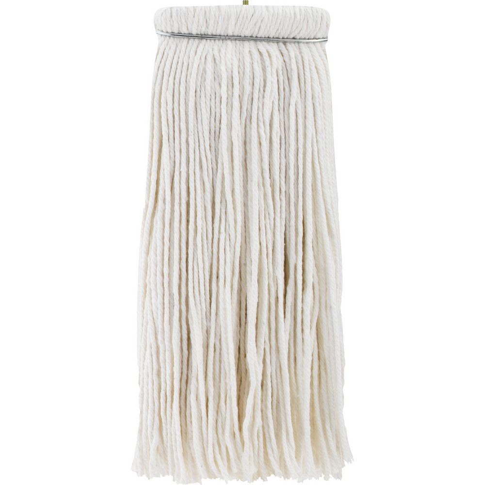 PRO-SOURCE Wet Mop Cut: Screw On, Large, White Mop, Cotton - 08625535