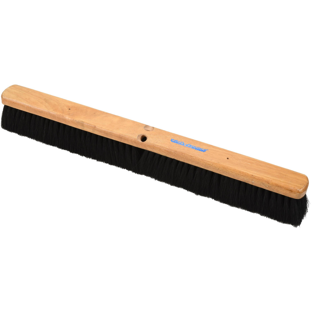 Weiler Push Broom: 10" Wide, Driveway Coater, Tampico Bristles - 73180
