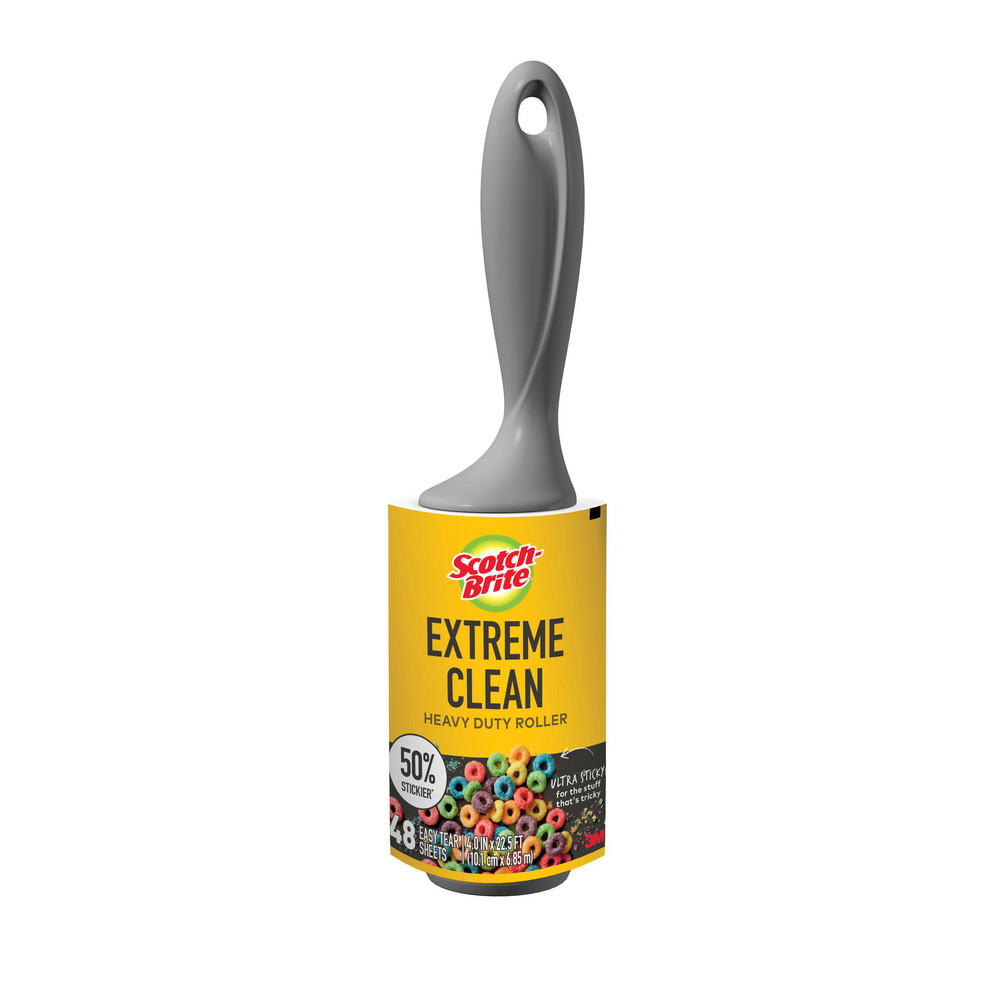 Scotch-Brite Scotch-Brite™ Extreme Clean Large Surface Lint Roller 830LSRS-60, 8.0 in x 29.8 ft - 7100303443