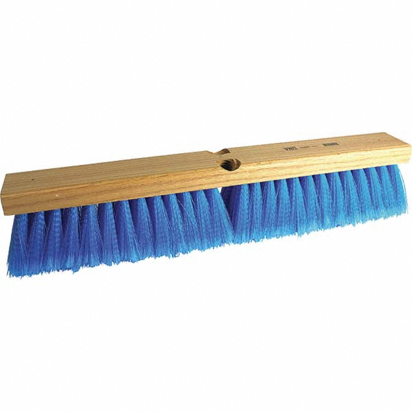 Weiler Push Broom: 24" Wide, Garage Broom, Polypropylene Bristles - 44590