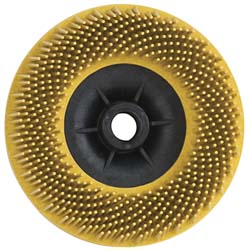 Vikan Tube Brush, 0.4", 19.7", Stiff, Yellow - 53756