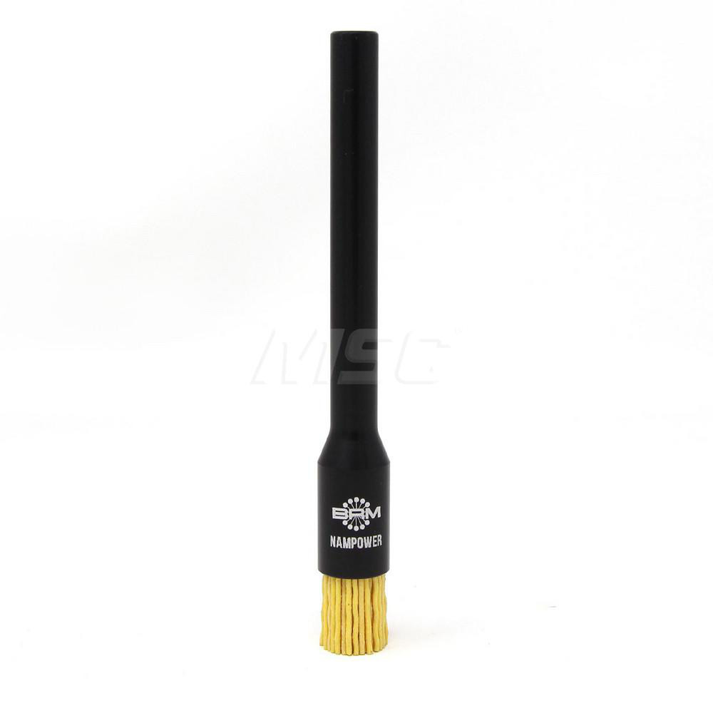 Vikan Tube Brush, 0.4", 19.7", Stiff, Yellow - 53756